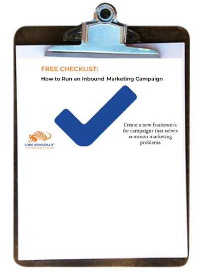 How to Run an Inbound Marketing Campaign - Free Checklist!